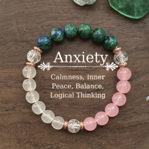 Calm Inner Peace Bracelet | Wood-Fire Balance for Modern Stress