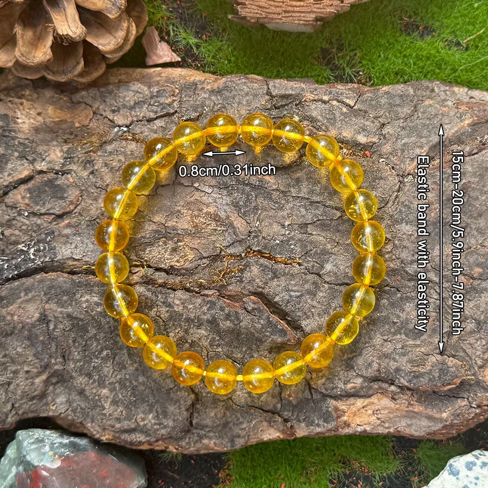 Natural Citrine Abundance Bracelet | Solar Power for Wealth & Confidence - Image 2