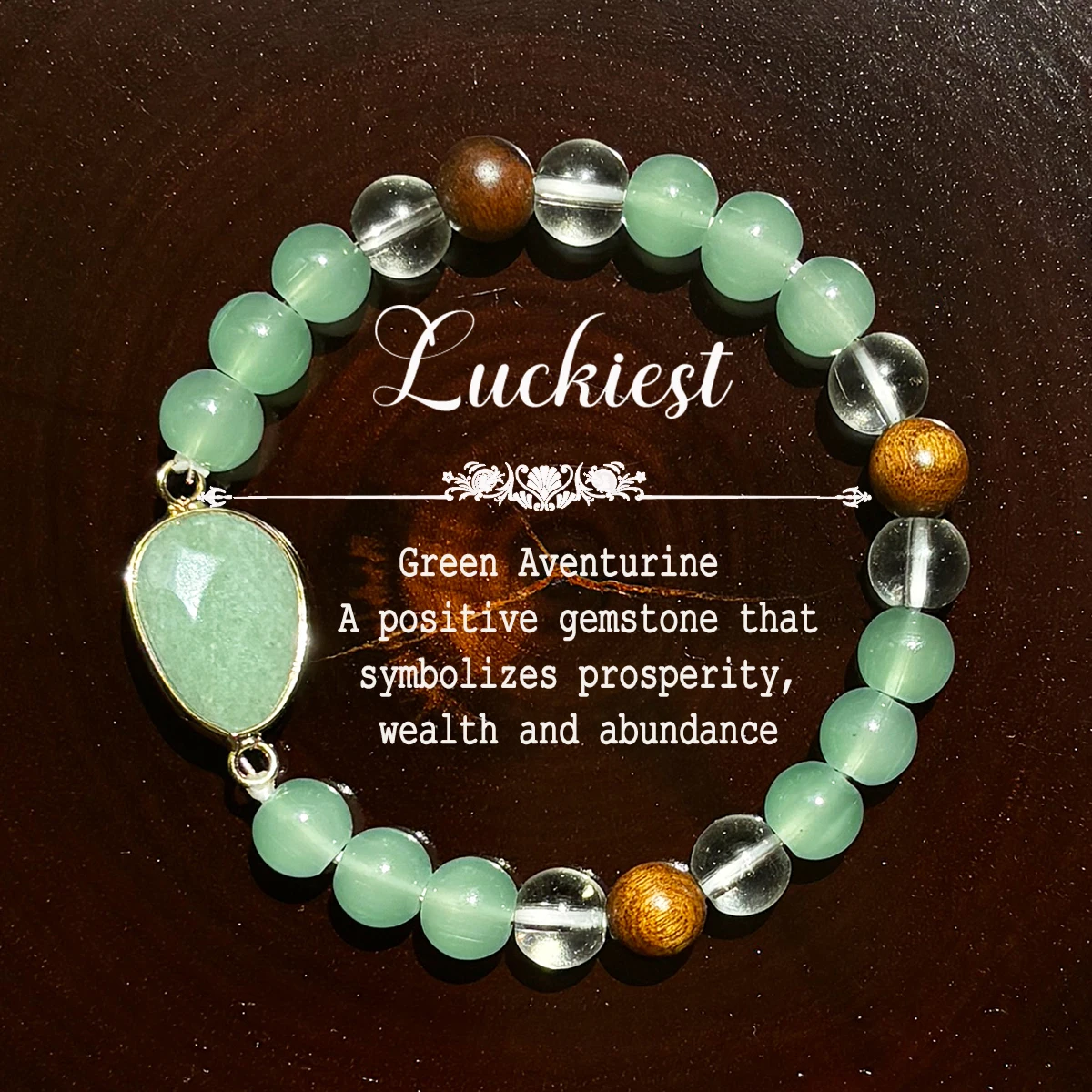 Green Aventurine Abundance Bracelet | Eastern Wood Element Energy