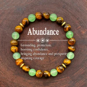 Natural Tiger Eye Grounding Bracelet