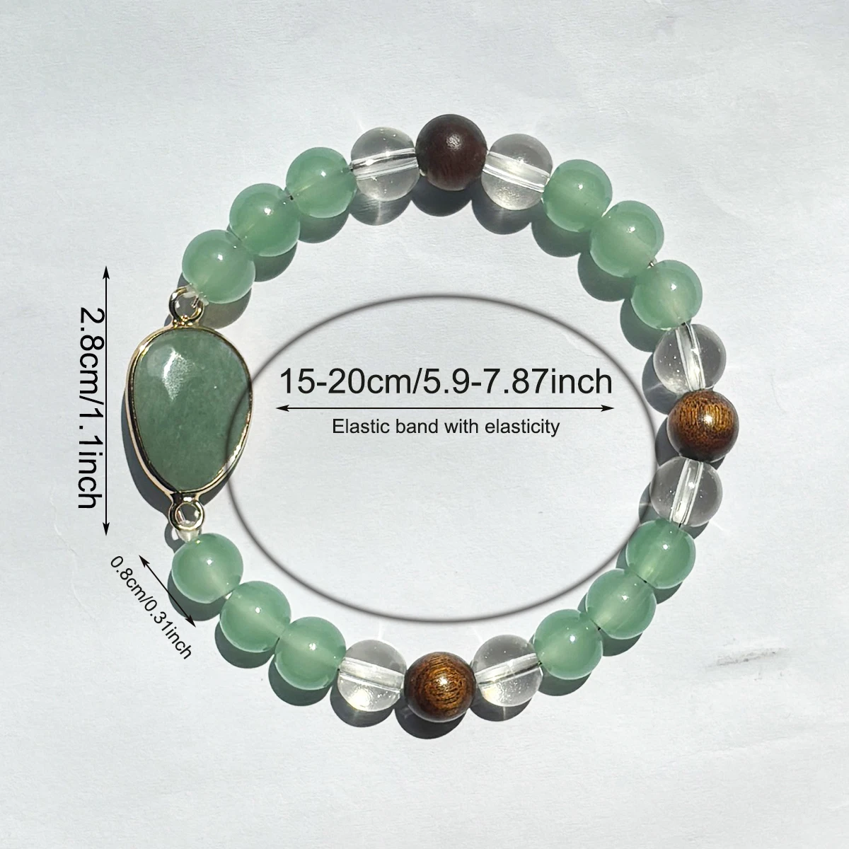 Green Aventurine Abundance Bracelet | Eastern Wood Element Energy - Image 2