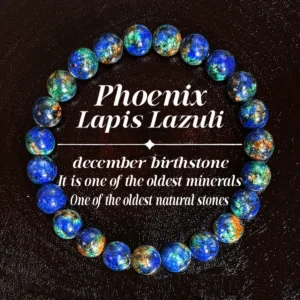 Phoenix Lapis Lazuli Bracelet